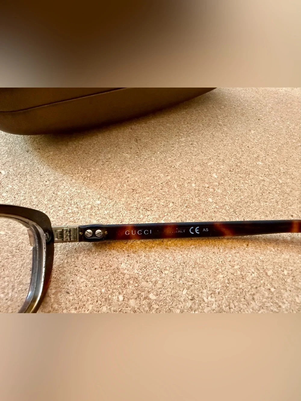 Gucci Tortoiseshell Brown Glasses, Pre-Owned, Great Condition, Made in Italy